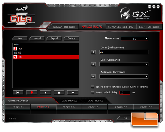 Genius Gila Gaming Mouse Software