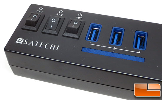 Satechi 10-Port USB 3.0 Hub Switches