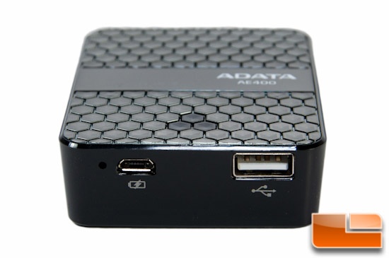 ADATA AE400 Bottom - USB Ports