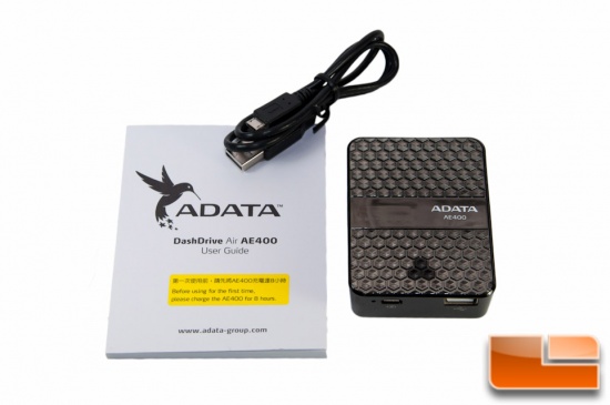 ADATA AE400 Inside The Box