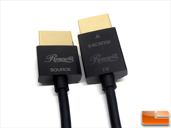 Rosewill RedMere HDMI Cable Labeling
