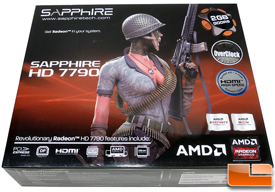 Sapphire Radeon HD 7790 2GB OC Box