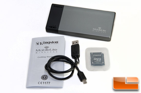 Kingston MobileLite Wireless Contents