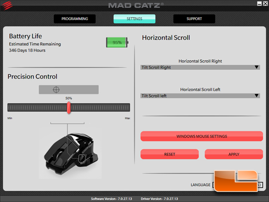 _driverMous9setting