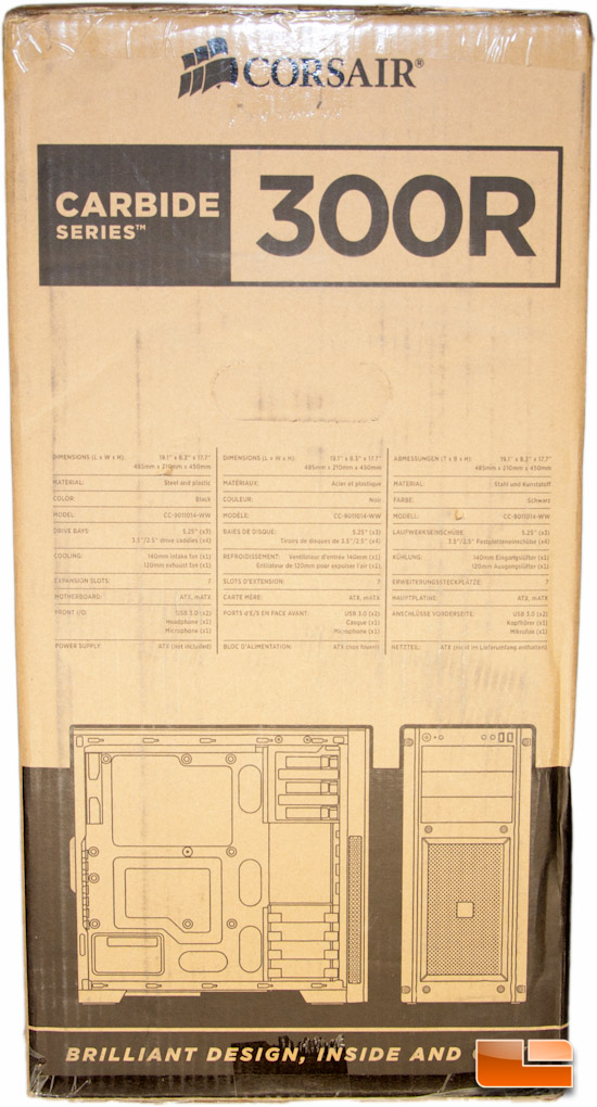 Corsair Carbide 300R Box Side