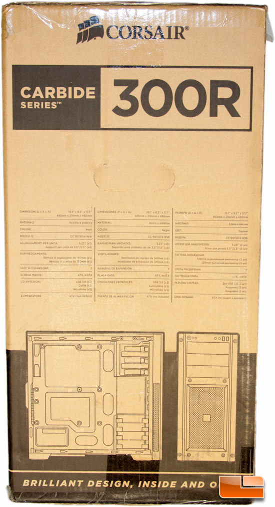 Corsair Carbide 300R Box Side