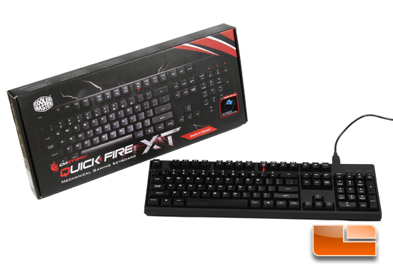 fårehyrde Bytte stave Cooler Master CM Storm QuickFire XT Mechanical Gaming Keyboard Review -  Page 3 of 3 - Legit Reviews