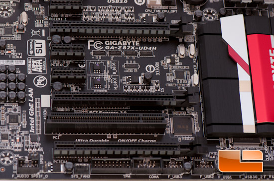 GIGABYTE Z87X-UD4H PCIe Slots