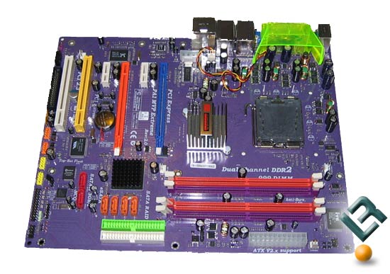ECS PA1 MVP Motherboard Picture