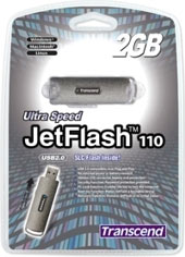 Transcend JetFlash 110 2GB Flash Drive