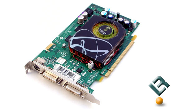 The XFX 7600 GT XXX Edition Video Card Side