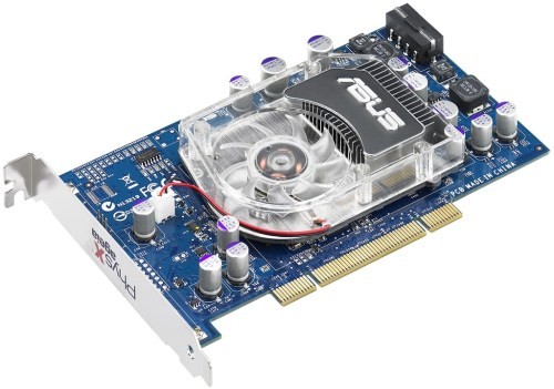 The ASUS PhysX P1 PPU Card