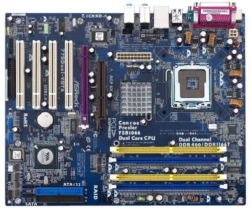 Asrock 775DualVSTA Motherboard