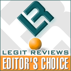 Legit Reviews Editor's Choice Award