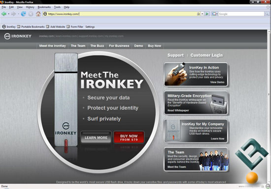 IronKey Secure Browser