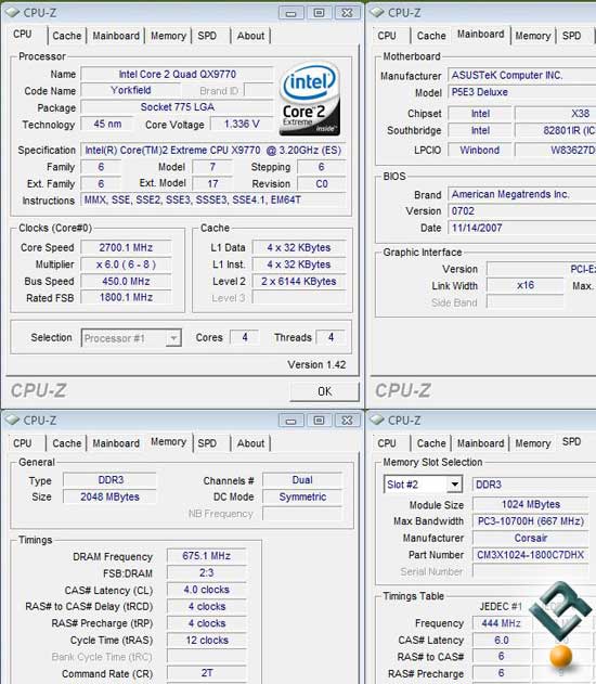 Corsair 1800MHz DDR3 Intel XMP