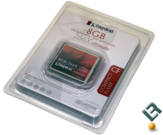 Kingston Compact Flash 8GB Ultimate Memory Card