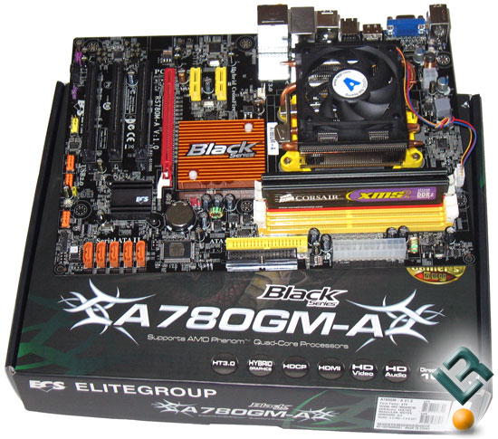 ECS A780GM-A Motherboard Review – AMD 780G Chipset