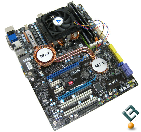 The AMD Phenom X4 9950 Processor Test System