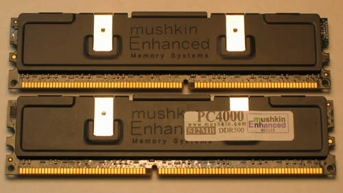 Mushkin 1GB PC4000 Dual Pack
