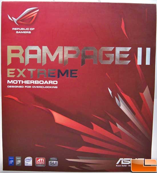 ASUS Rampage 2 Extreme Box Front