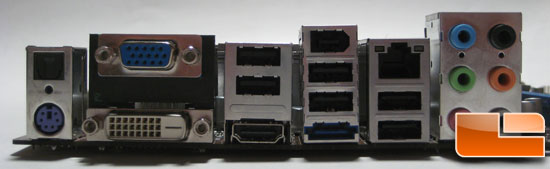 MSI 790GX G65 IO ports