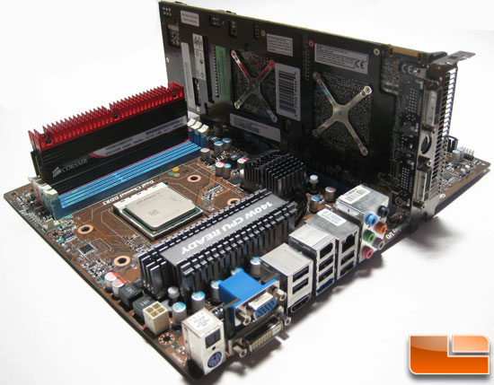 MSI 790GX G65 Motherboard with HD 4870x2 and Corsair Dominator GT