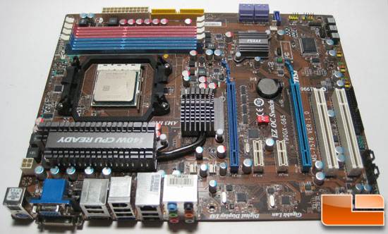 MSI 790GX G65 Motherboard Overview