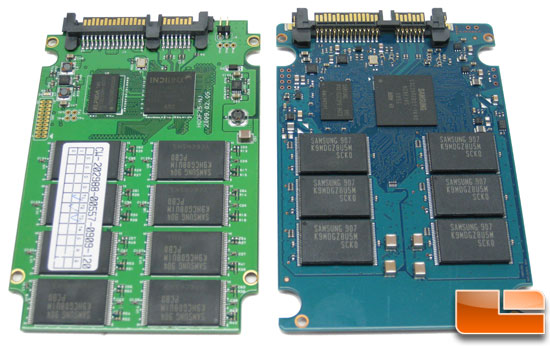OCZ Vertex 120GB and Corsair P256 256GB SSDs