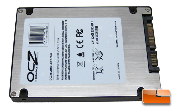 OCZ Vertex 120GB SSD Inside