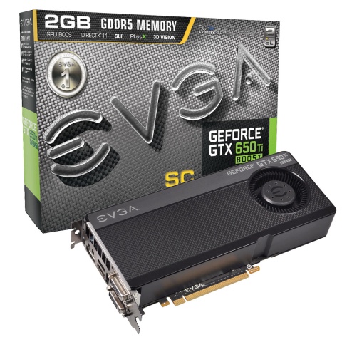 EVGA GeForce GTX 650 Ti Boost SC