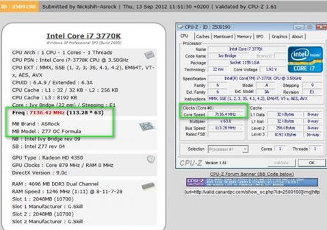 ASRock Z77 OC Formula Motherboard