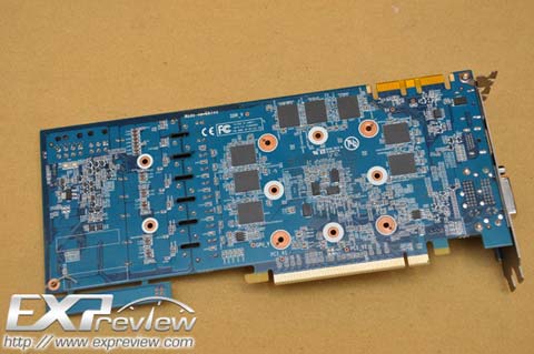 Galaxy GeForce GTX 680 4GB PCB Back