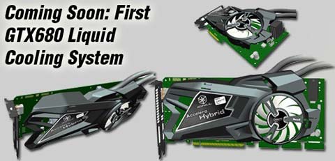 Inno3D Planning Liquid-Cooled NVIDIA GeForce GTX 680