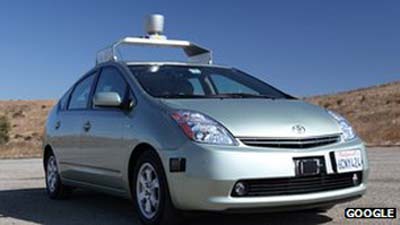 Google's Driverless Toyota Prius