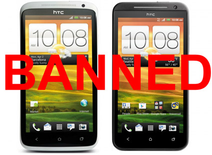 HTC One X and HTC EVO 4G LTE Banned From the US