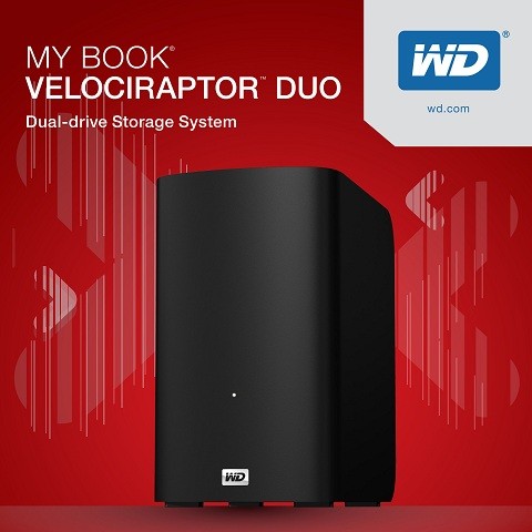 WD My Book VelociRaptor Duo Released – Fastest External HDD Ever