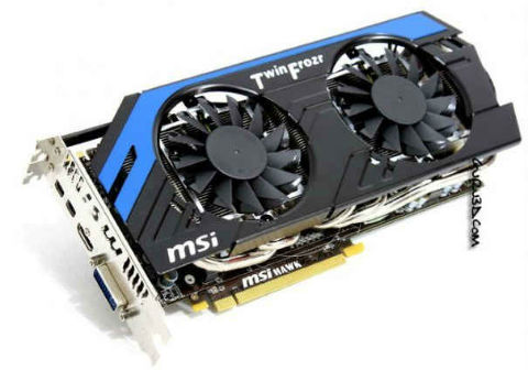 MSI Radeon HD 7870 HAWK Pictures Surface