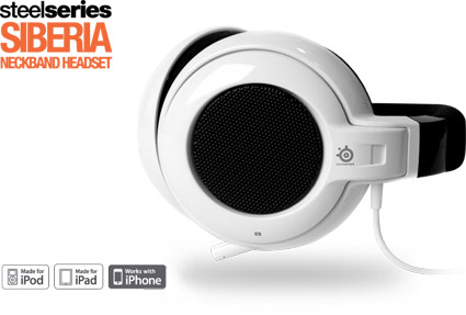 SteelSeries Introduces Siberia Neckband for iPod, iPhone and iPad