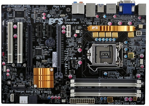 ECS Z77H2-A4 motherboard