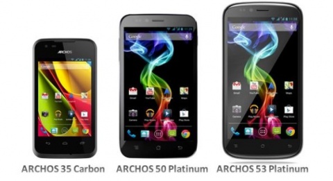 ARCHOS Android 3G+ Smartphone Line