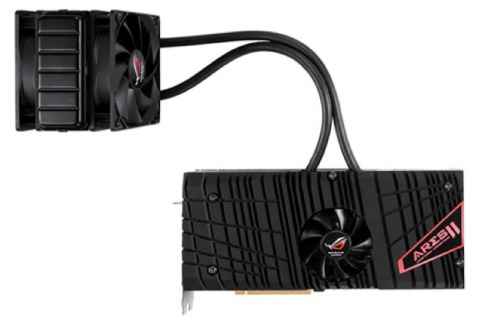 ASUS ROG ARES II Graphics Card Uses Asetek Liquid Cooling