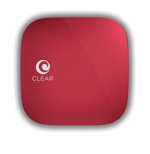 red Limited Edition CLEAR Spot Voyager 4G Hotspot