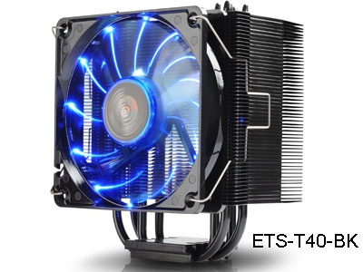 Enermax Announces Thermal Conductive Coated CPU Cooler in Black and White – ETS-T40