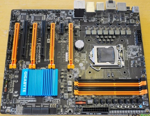 Processor Architecture on Gigabyte Ga Z87x Oc Motherboard Seen At Cebit   Legit Reviews