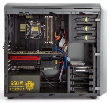 In Win G7 PC Case Inside