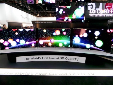 LG EA8900 Curved OLED TV