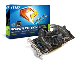 MSI GTX 650 Ti Power Edition