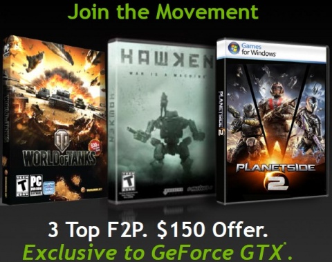 NVIDIA F2P Game Bundle