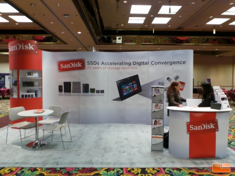 SanDisk Booth